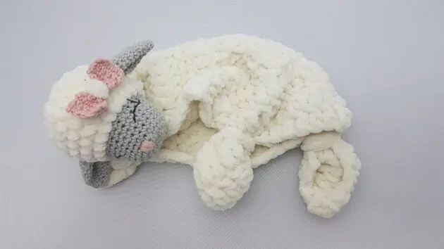 printable crochet pattern for free lamb lovey