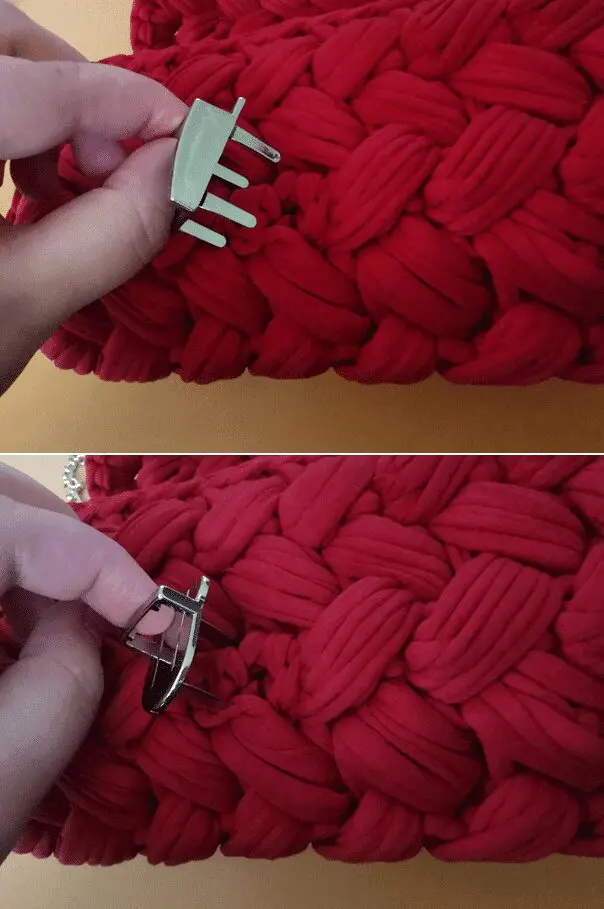 T-SHIRT YARN CLUTCH - FREE crochet pattern Free Adult Crochet Patterns