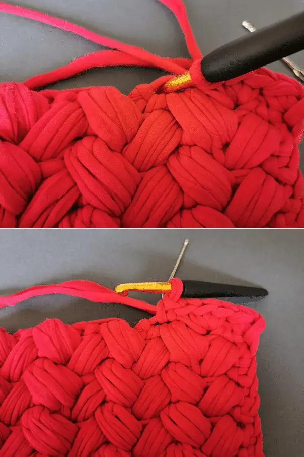 T-SHIRT YARN CLUTCH - FREE crochet pattern Free Adult Crochet Patterns