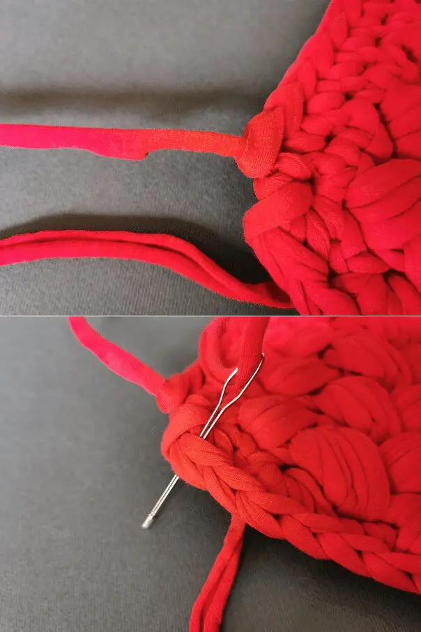 T-SHIRT YARN CLUTCH - FREE crochet pattern Free Adult Crochet Patterns