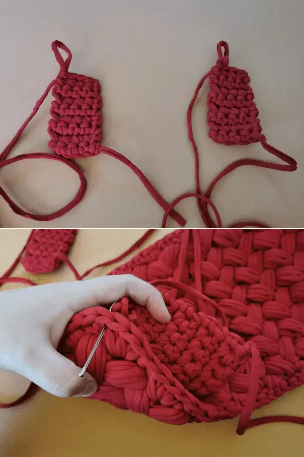 T-SHIRT YARN CLUTCH - FREE crochet pattern Free Adult Crochet Patterns