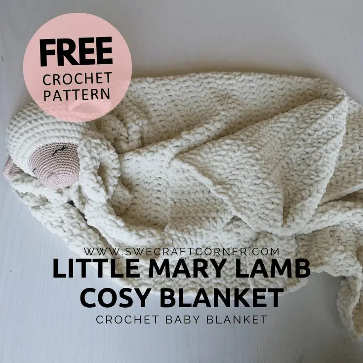FREE crochet pattern - Baby blanket, cozy Lamb Booties, Hats & Accessories