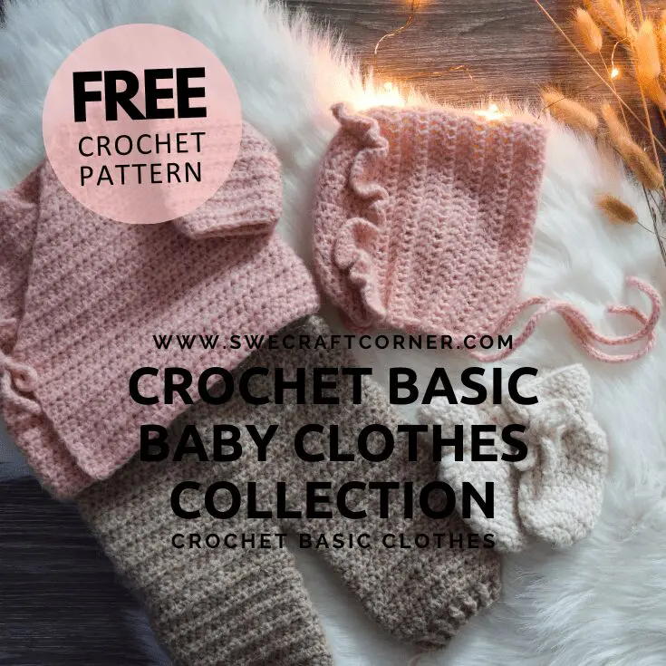 Basic baby clothes collection