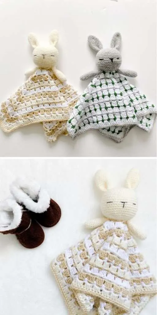 60+ Adorable lovey, snugglers and comfort blankets for babies! Crochet Roundups