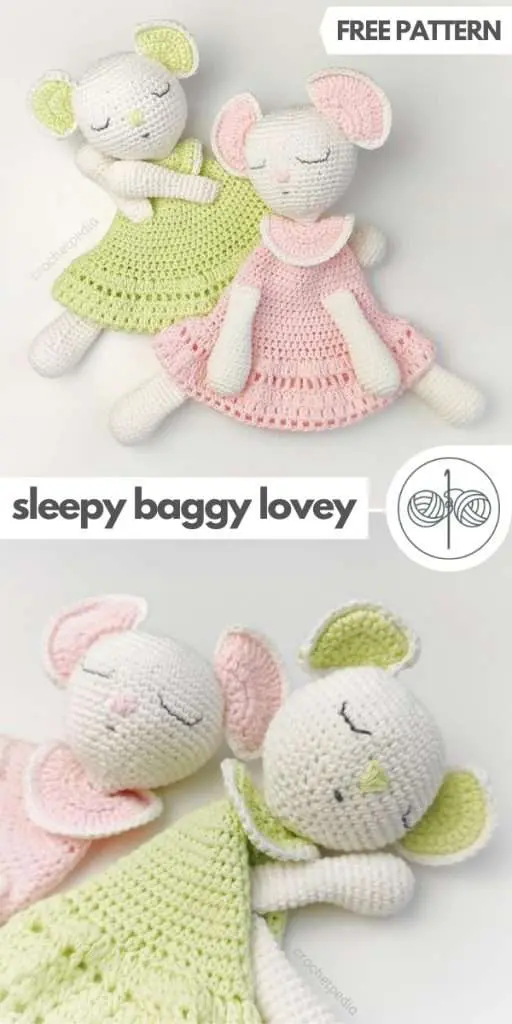 60+ Adorable lovey, snugglers and comfort blankets for babies! Crochet Roundups