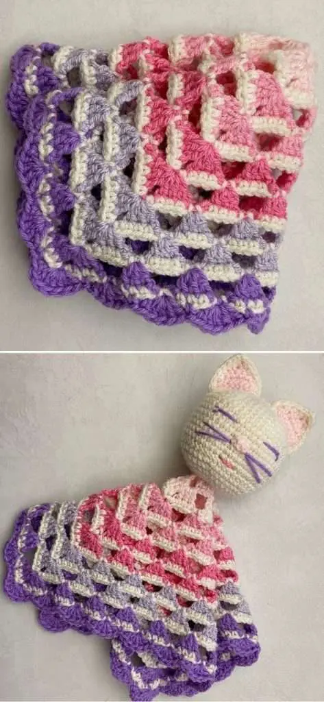 60+ Adorable lovey, snugglers and comfort blankets for babies! Crochet Roundups