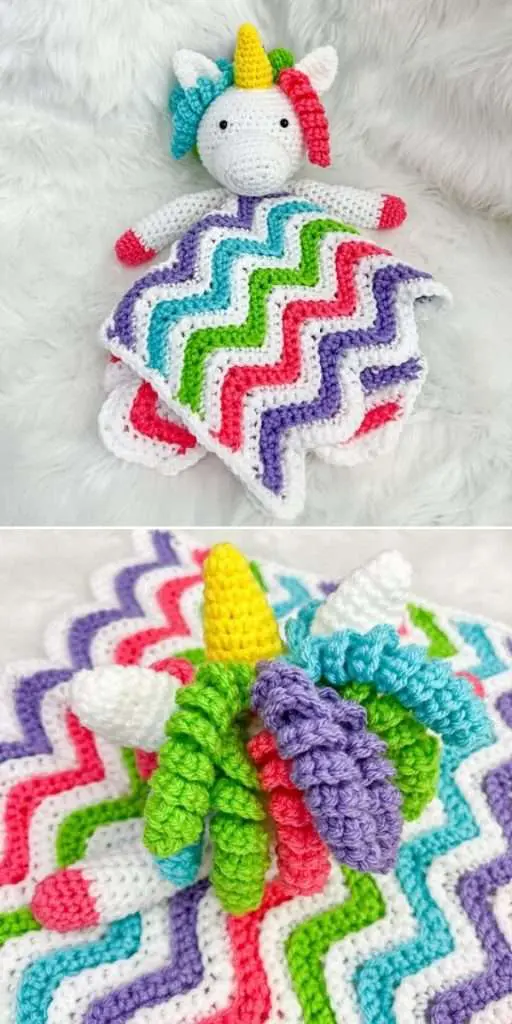 60+ Adorable lovey, snugglers and comfort blankets for babies! Crochet Roundups