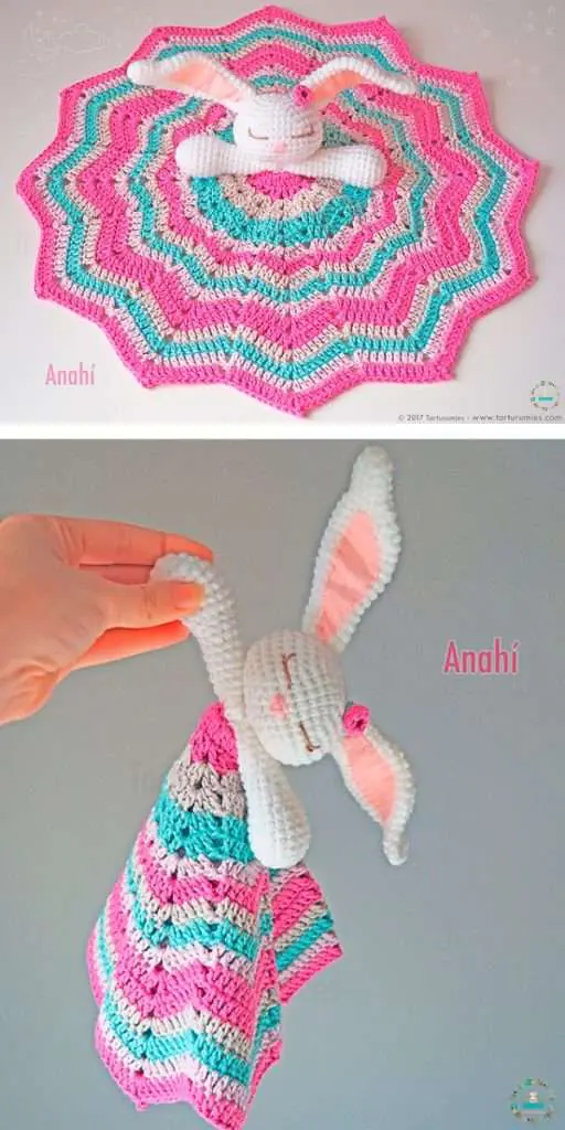 60+ Adorable lovey, snugglers and comfort blankets for babies! Crochet Roundups