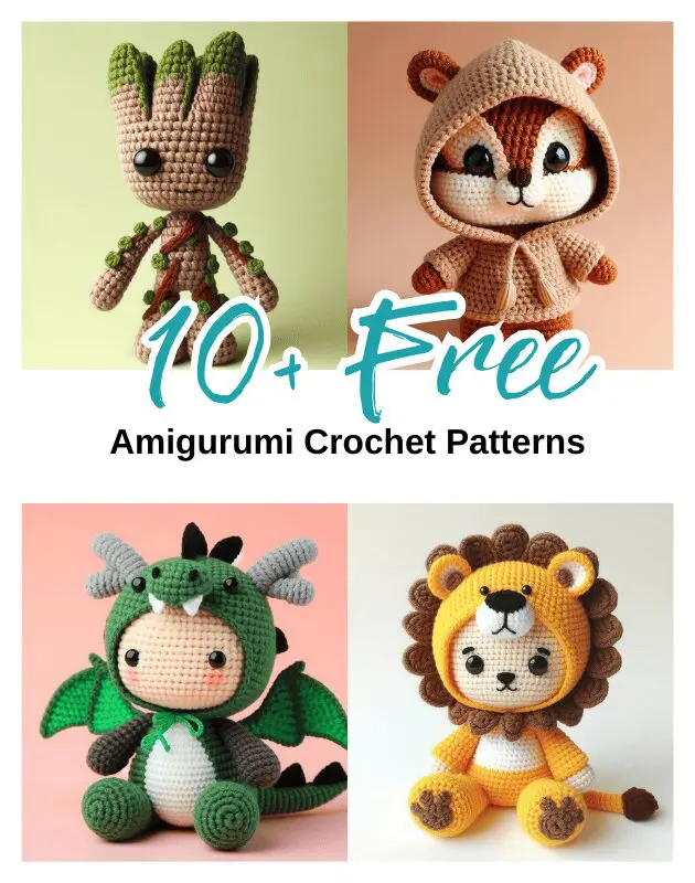 free Crochet amigurumi pattern roundup
