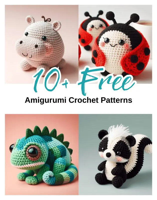 free Crochet amigurumi pattern roundup