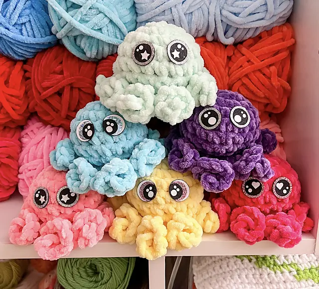 10 Supercute Amigurumi Octopus FREE Crochet Pattern! Crochet Roundups