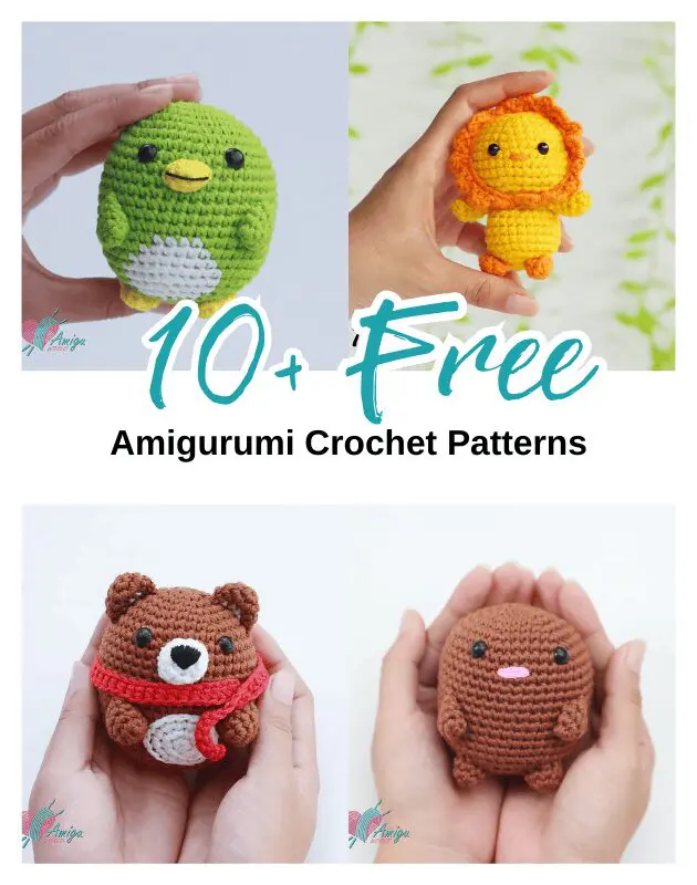 10 Supercute Mini Animals Amigurumi FREE Crochet Patterns! 10 Supercute Mini Animals Amigurumi FREE Crochet Patterns!