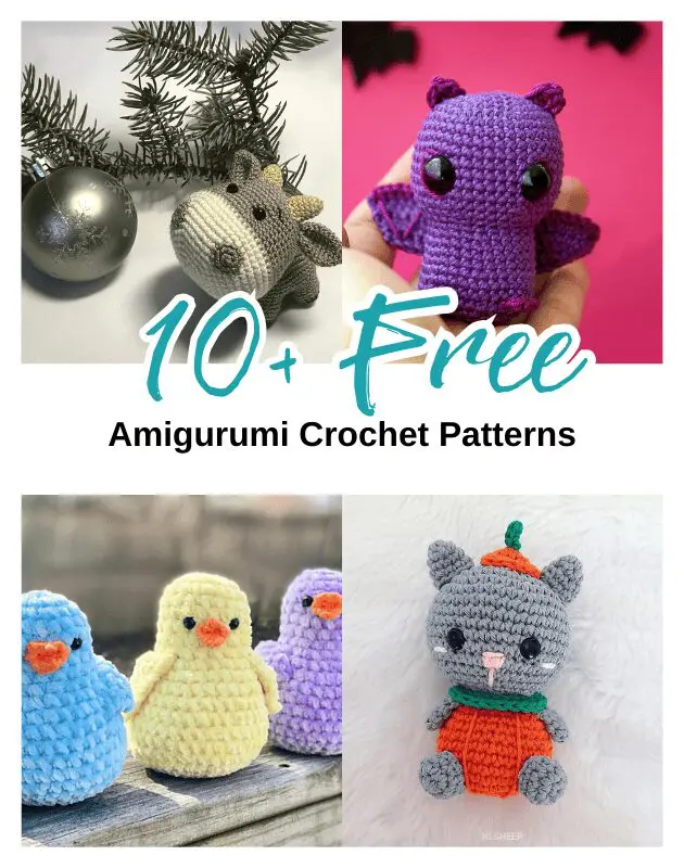 free Crochet amigurumi pattern roundup