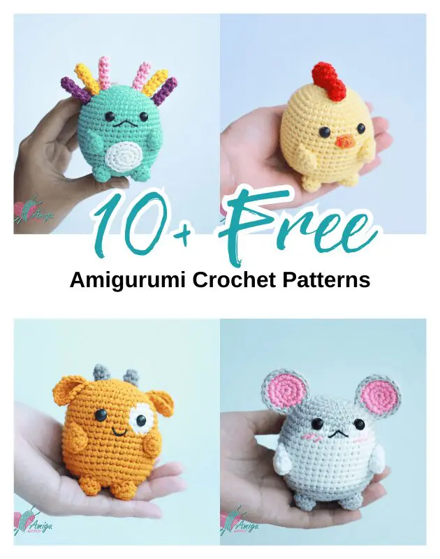 10 Awesome FREE Amigurumi Crochet Patterns!