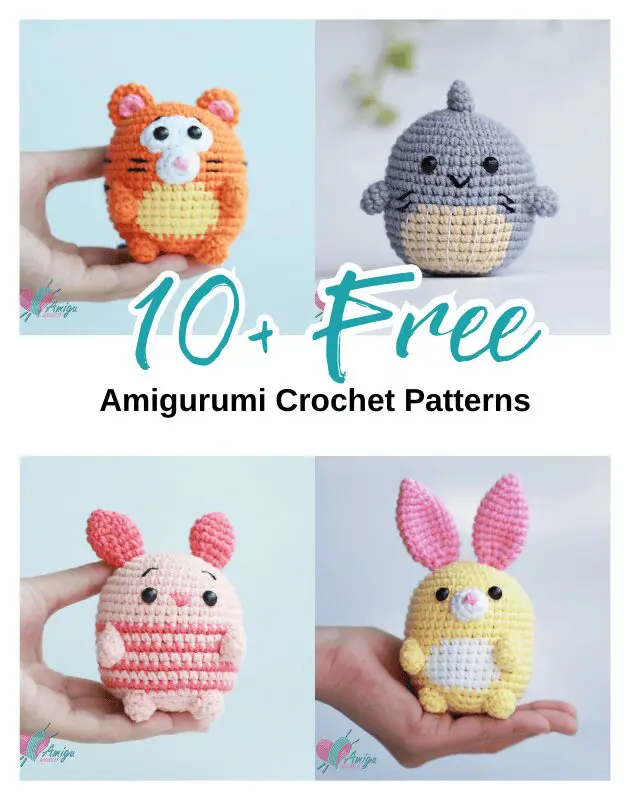 10 Appealing FREE Amigurumi Crochet Patterns!