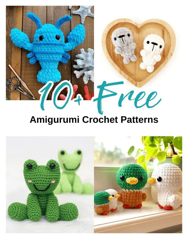 10 FREE Animal Crochet Patterns!