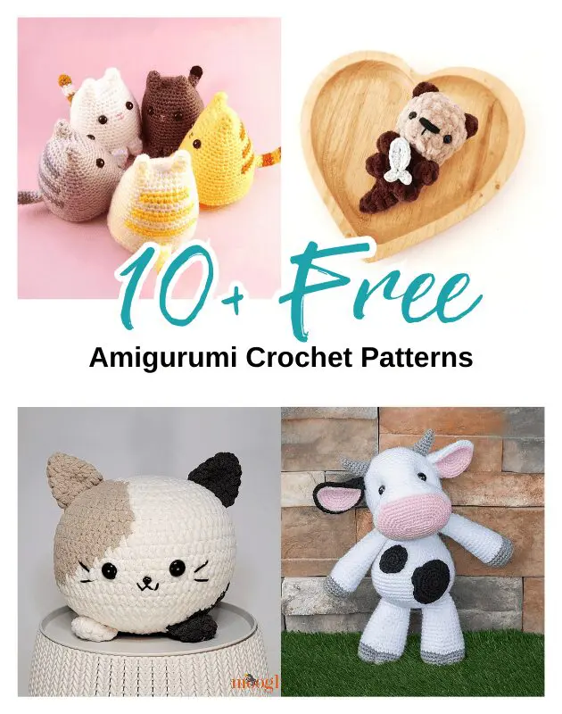 10 Adorable Amigurumi FREE Crochet Patterns!