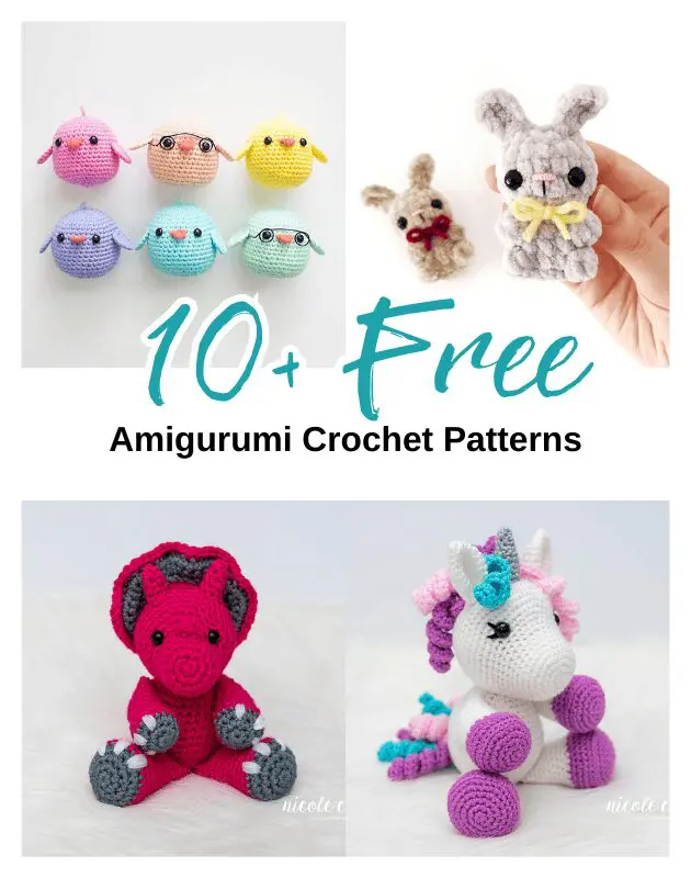 10 Supercute FREE Amigurumi Crochet Patterns!