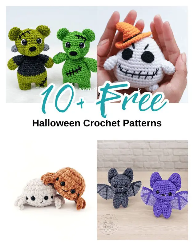 10 Adorable Halloween FREE Crochet Patterns!