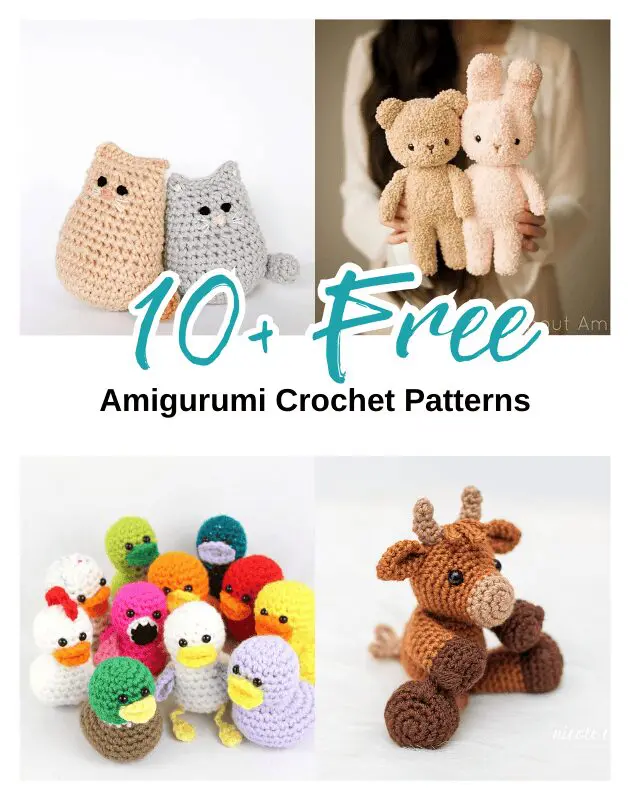 10 Appealing FREE Amigurumi Crochet Patterns!
