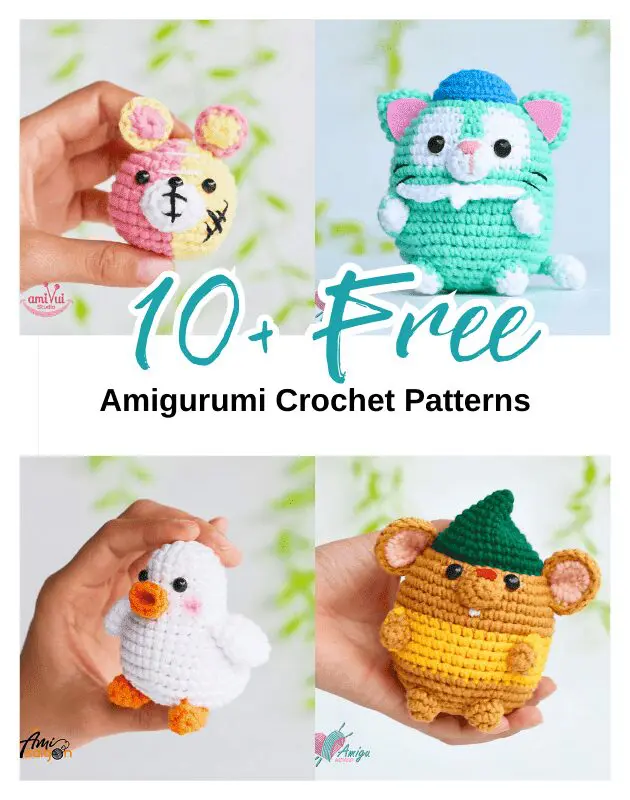 10 Awesome FREE Amigurumi Crochet Patterns!