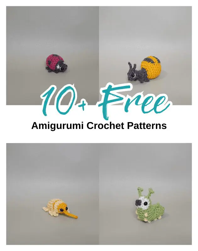 10 FREE Amigurumi Crochet Patterns!
