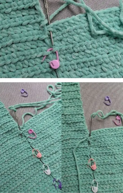 Crochet Bag - Free Pattern - Make it in 1 weekend Step by step pictures showing how to crochet this super easy crochet bag using the free pattern in the article