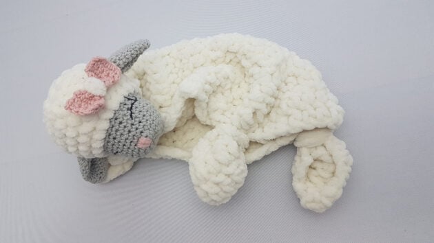 printable crochet pattern for free lamb lovey