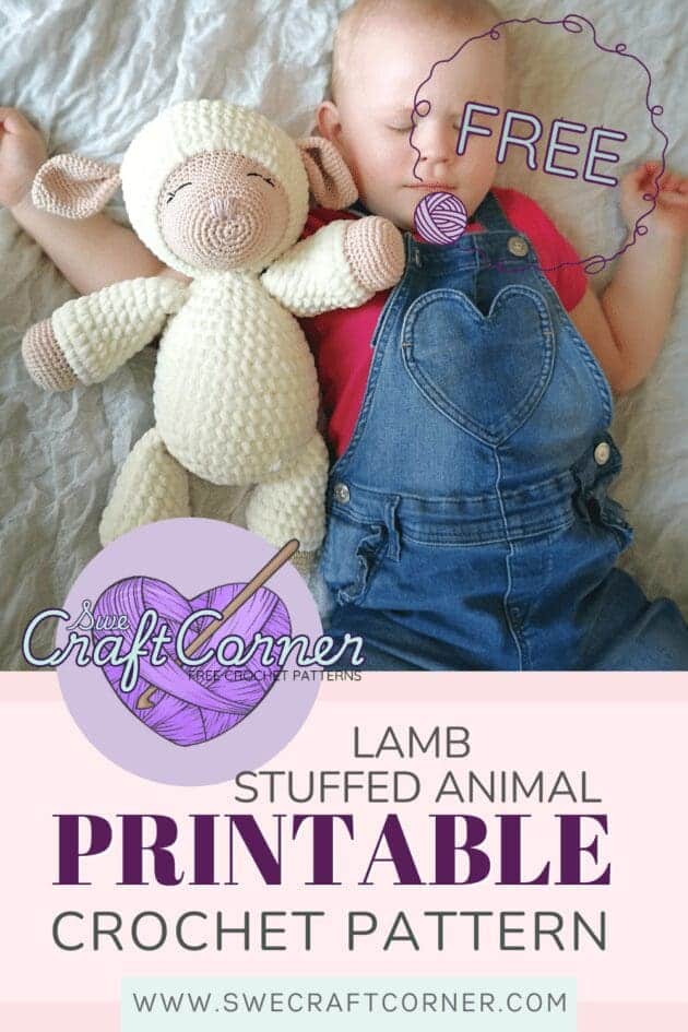lamb stuffed Printable crochet pattern (1)
