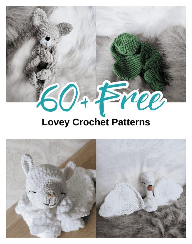 60+ Adorable lovey, comforter and blankets for babies!