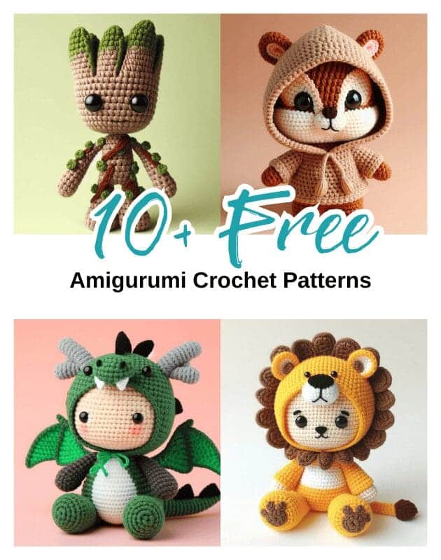 free Crochet amigurumi pattern roundup