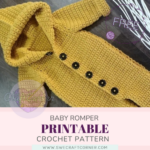 Baby Romper, jumpsuit – Free Crochet Pattern for a Cute Outfit! Baby Romper, jumpsuit – Free Crochet Pattern for a Cute Outfit!