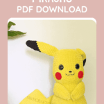 a stuffed toy animal with a yellow background
