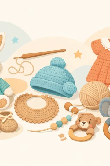15 Free Crochet Patterns to Make for Babies