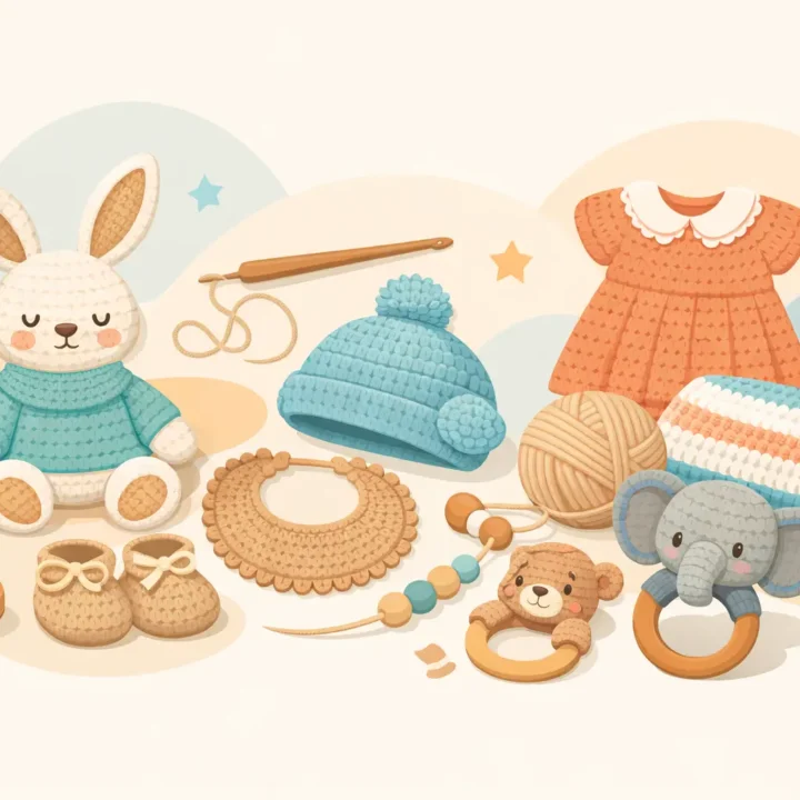 15 Free Crochet Patterns to Make for Babies