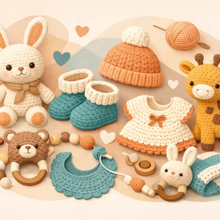 9 Quick Crochet Baby Gift Ideas That Feel Special