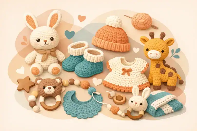 9 Quick Crochet Baby Gift Ideas That Feel Special