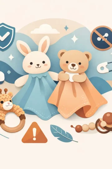 Baby Lovey Safety Tips for Handmade Gifts