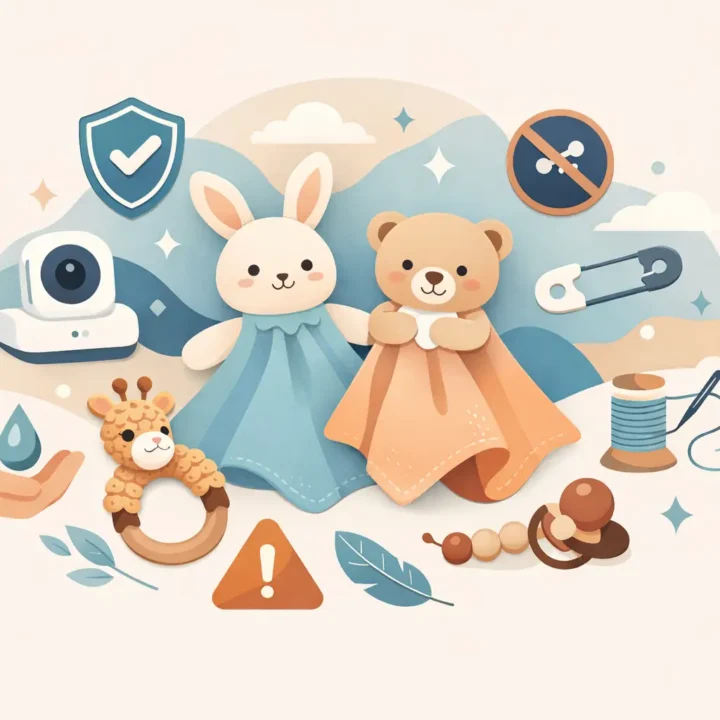 Baby Lovey Safety Tips for Handmade Gifts