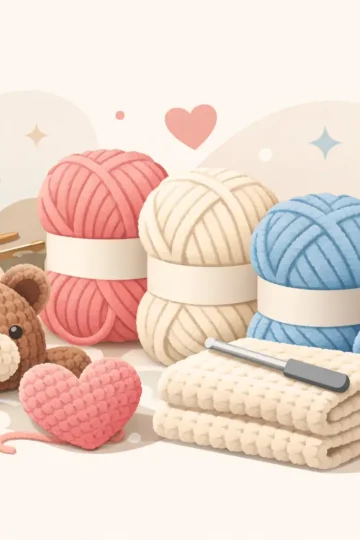 Chenille Yarn Comparison for Cozy Crochet Gifts