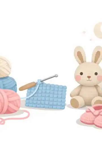 Chenille Yarn Crochet Tips for Soft Baby Makes