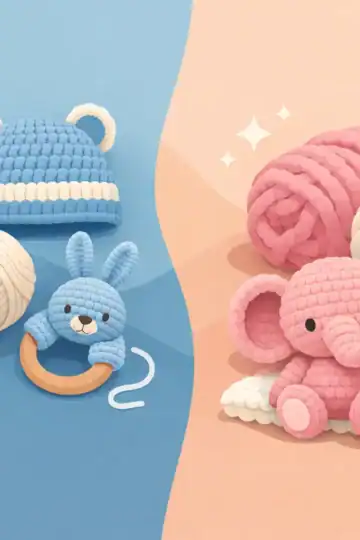 Cotton Versus Chenille Yarn for Baby Crochet