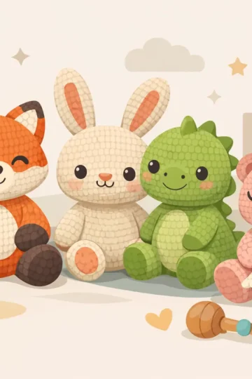Crochet Plushies That Babies and Kids Can Love