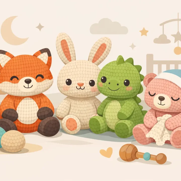 Crochet Plushies That Babies and Kids Can Love