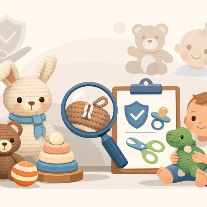 Crochet Toy Safety for Babies and Toddlers