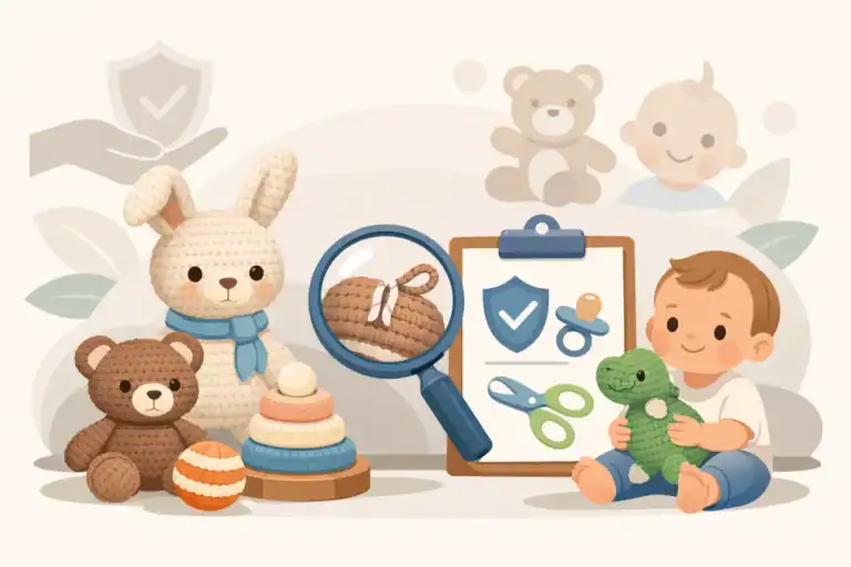 Crochet Toy Safety for Babies and Toddlers