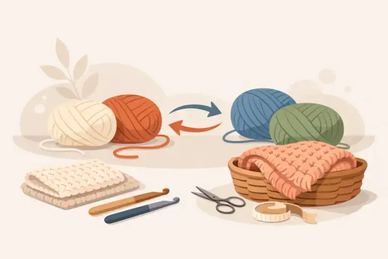 Crochet Yarn Substitution Guide for Cozy Makes